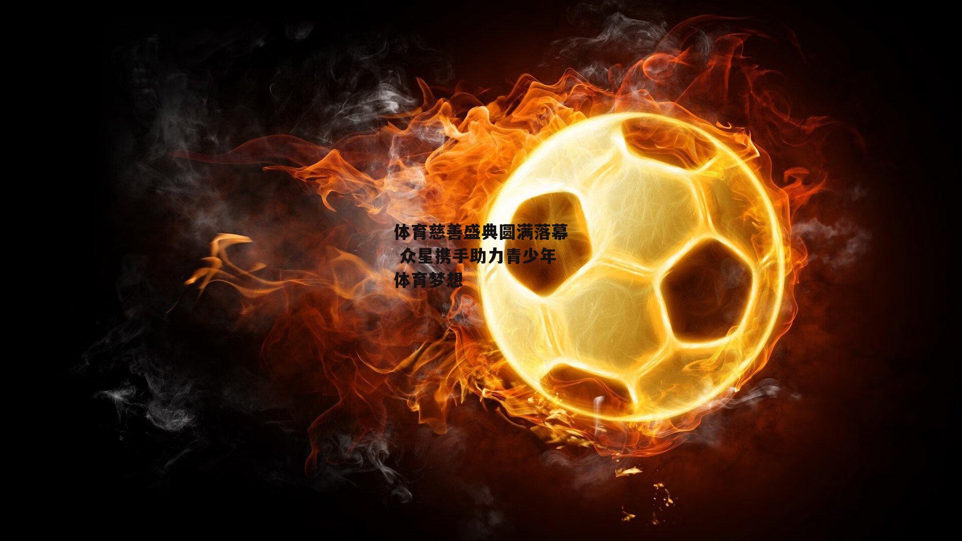 体育慈善盛典圆满落幕 众星携手助力青少年体育梦想